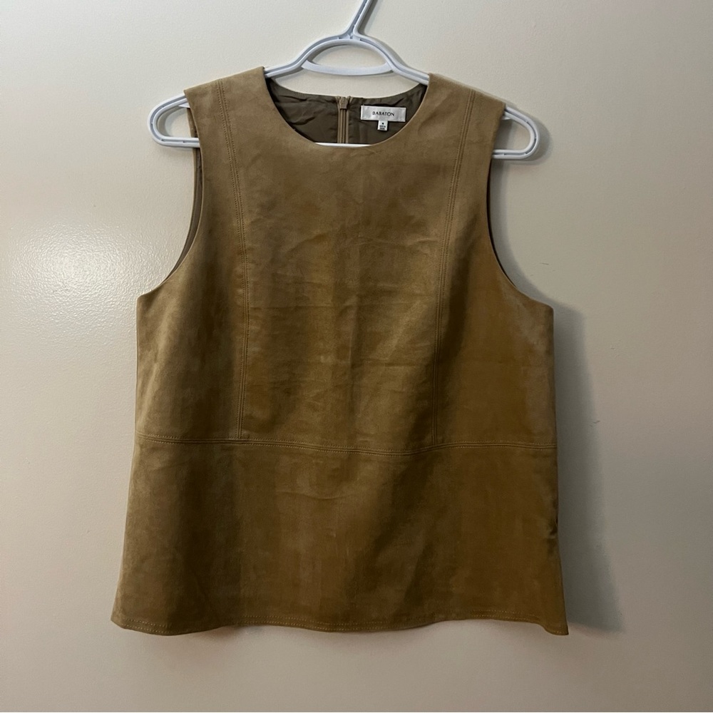 Aritzia BABATON suede top size:M